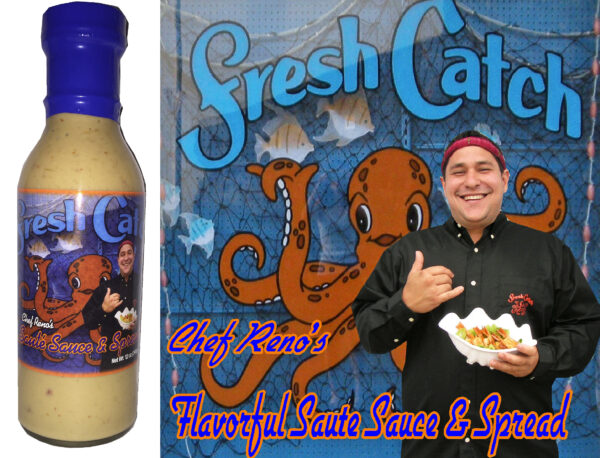 Chef Reno's Flavorful Saute Sauce and Spread 12oz